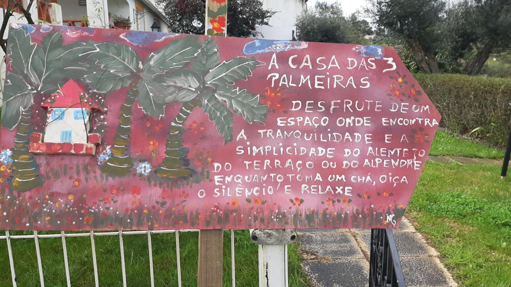 Casa Das 3 Palmeiras Arraiolos Zewnętrze zdjęcie